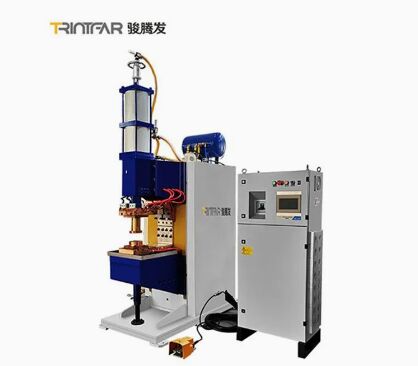50KVA নামমাত্র শক্তি স্ক্রু চালিত কনভেয়র প্রজেকশন ওয়েল্ডিং মেশিন। কারখানার উৎপাদন এবং সরাসরি বিক্রয়।