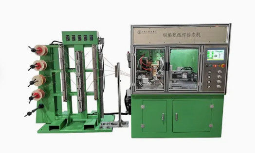 120KVA ওয়্যার ওয়েল্ডিং মেশিন স্বয়ংক্রিয় কপার কাটিং মেটালিক লাইন ওয়েল্ডার