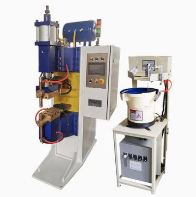 50KVA নামমাত্র শক্তি স্ক্রু চালিত কনভেয়র প্রজেকশন ওয়েল্ডিং মেশিন। কারখানার উৎপাদন এবং সরাসরি বিক্রয়।