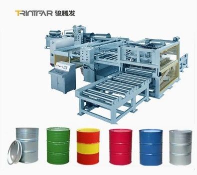210 L steel drum high-speed fully automatic weld seam welding production line