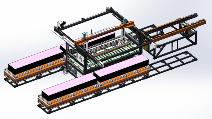 ট্রান্সফরমার রেডিয়েটর উৎপাদন লাইন রেডিয়েটর উৎপাদন মেশিন 13