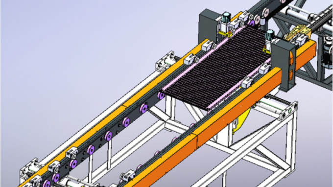 ট্রান্সফরমার রেডিয়েটর উৎপাদন লাইন রেডিয়েটর উৎপাদন মেশিন 16