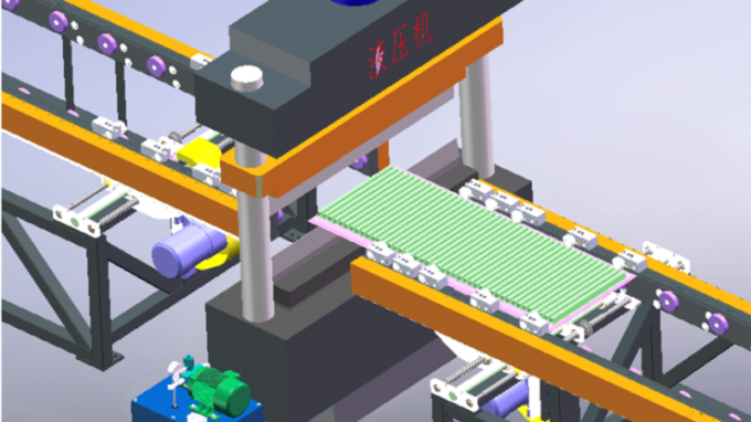 ট্রান্সফরমার রেডিয়েটর উৎপাদন লাইন রেডিয়েটর উৎপাদন মেশিন 24